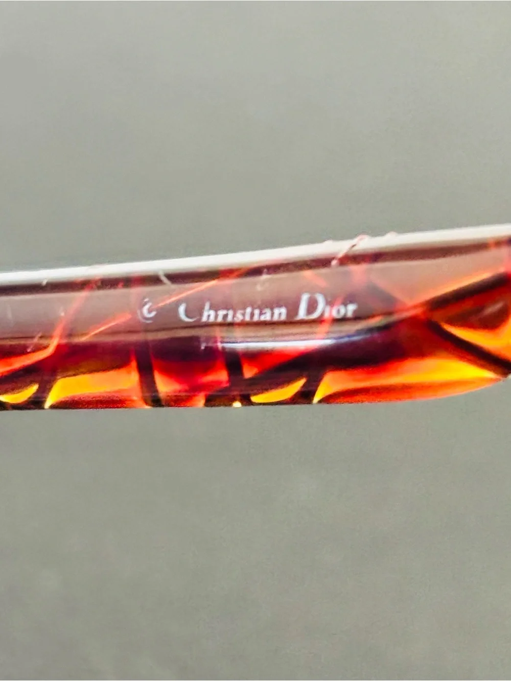 Authentic Christian Dior Cannage Shield Sunglasses - Picture 6 of 9